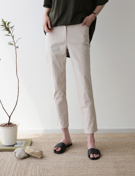 [P] Herinne Slim Date Pants P_P3708