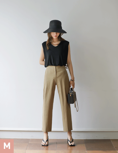 [P] Lothern Straight Pants P_A698