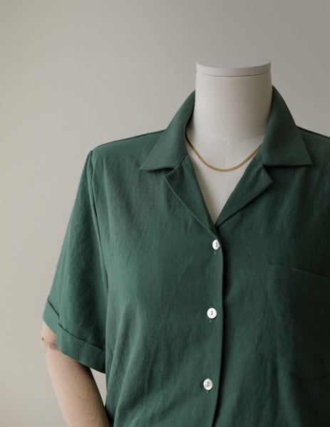 [P] Solinel Linen Shirt P_T416