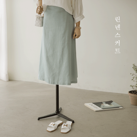 Gelkyon Linen Skirt SK1823