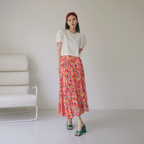 Freemen Flower Rong skirt SK1831