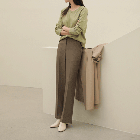Cordia Straight Slacks P5189