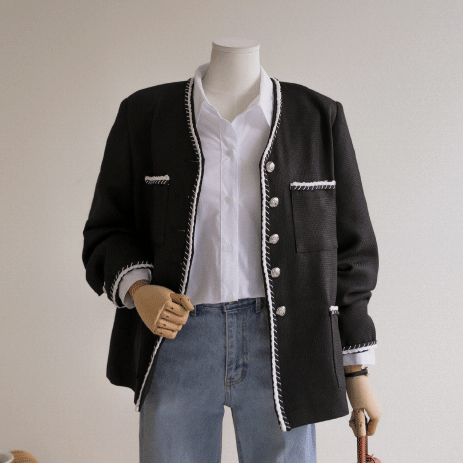 Cotitu Tweed Jacket U4943