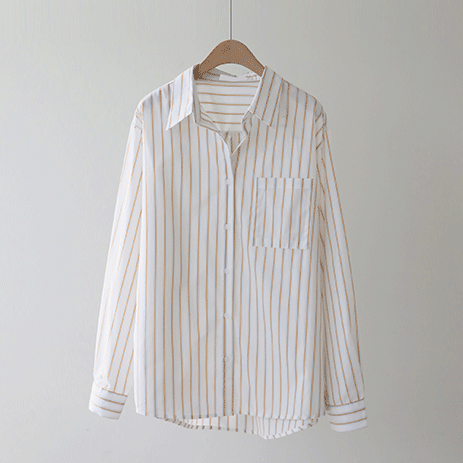 Nellne Stripe Shirt T7388