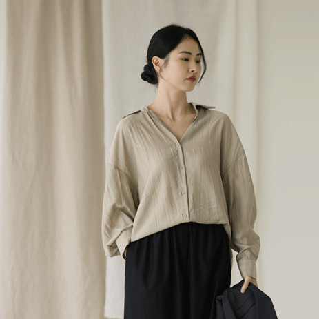 Auranty Wrinkles Shirt T8980