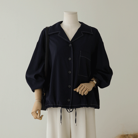 Cideo stitch Blouse T9268