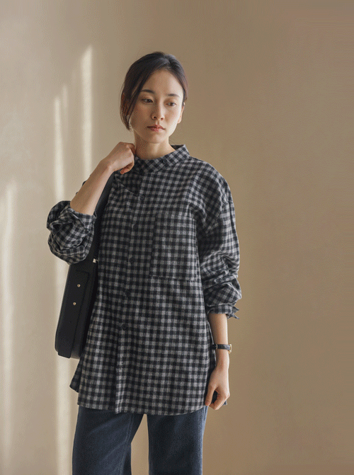 Queria Check Shirt T11309