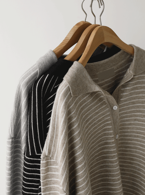 Heybin Collar Wool Cardigan C2646