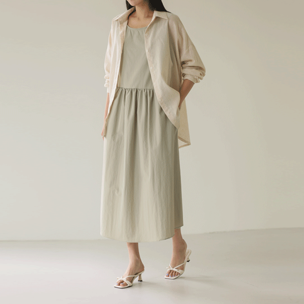 Deoshi Sleeveless shirts One Piece D7597