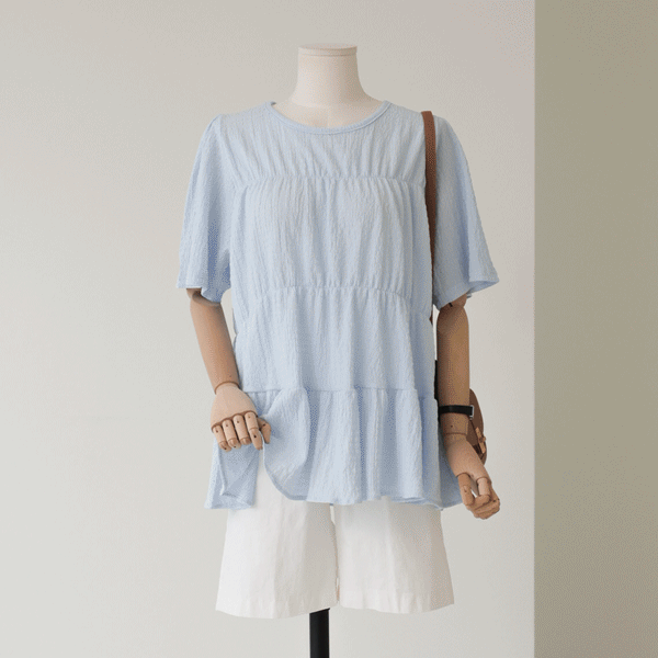 Osni Shirring Blouse T10543