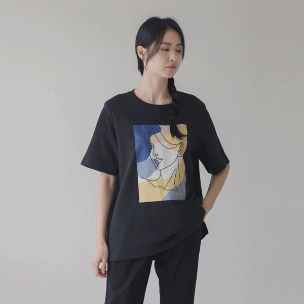 Dejoker Slit Short T-shirts T10629