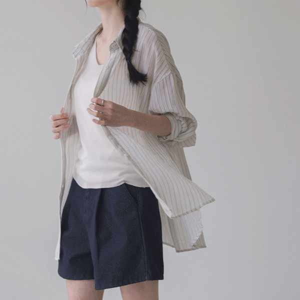 Cogr Stripe Shirt T10633