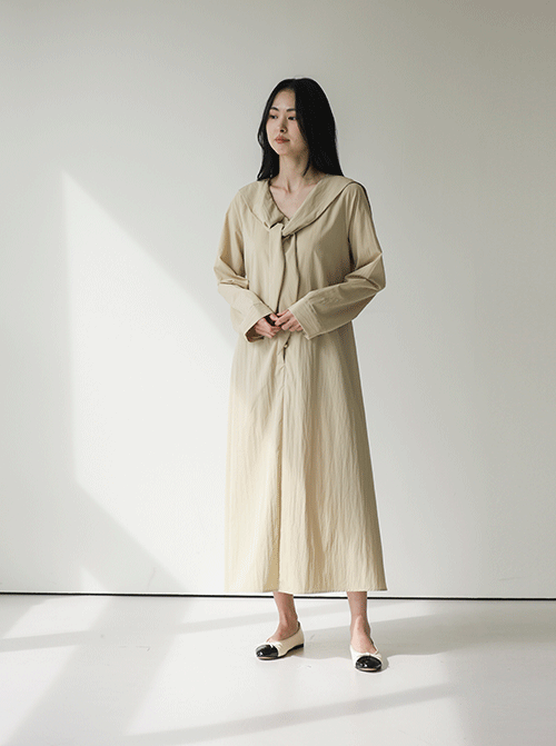 All-Scon Tie One Piece D7732