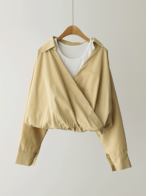 DJERO layered Shirt T10833