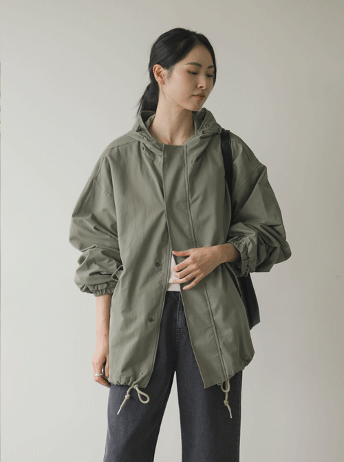 Hood field jacket U5929