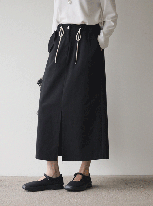 Sadu Slit Skirt SK2756