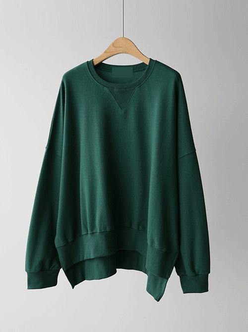 Kkojo Unbal Sweat Shrits T10893