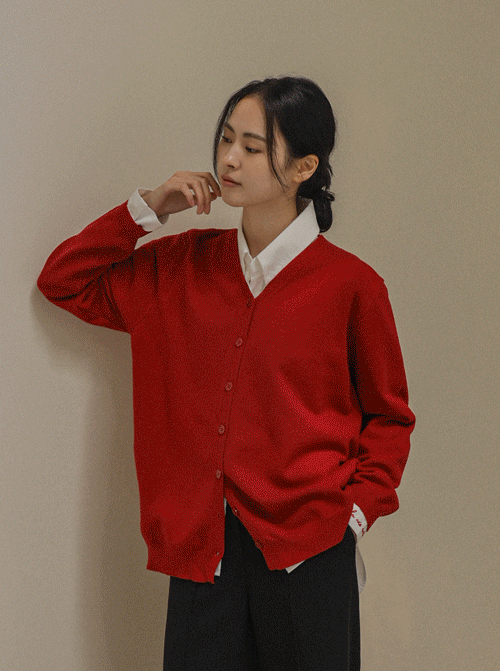 Aonu V-neck Cardigan C2508