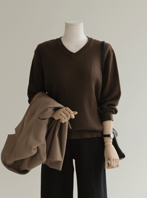 Liber V-neck Knit K4095