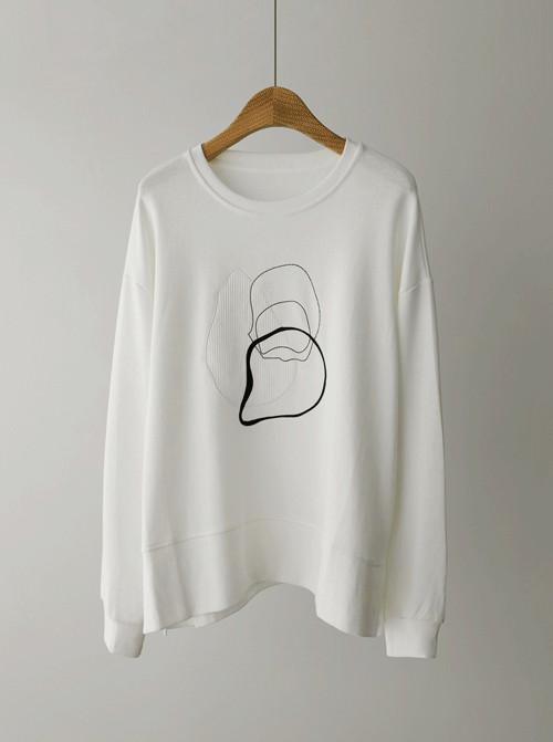 Kanres embroidery T-shirt T10915