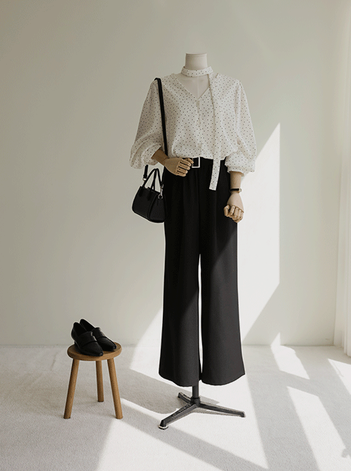 Weebly Dot Blouse T10922