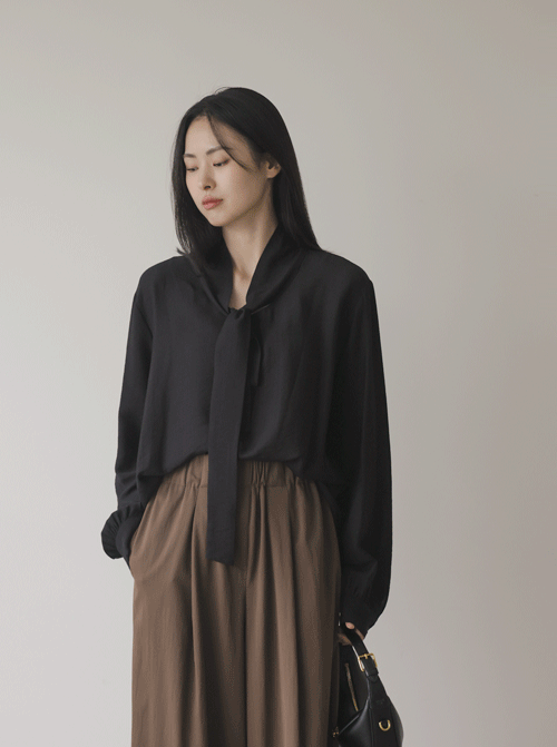 Velotic Tie Blouse T10953