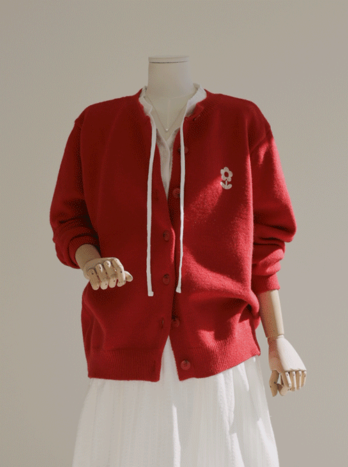 Girano Embroidery Cardigan C2535