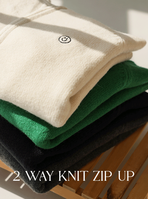 Gerano Knit Zip-up jacket U5977