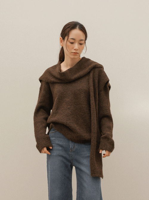 Kerona Knit Shawl Set K4123