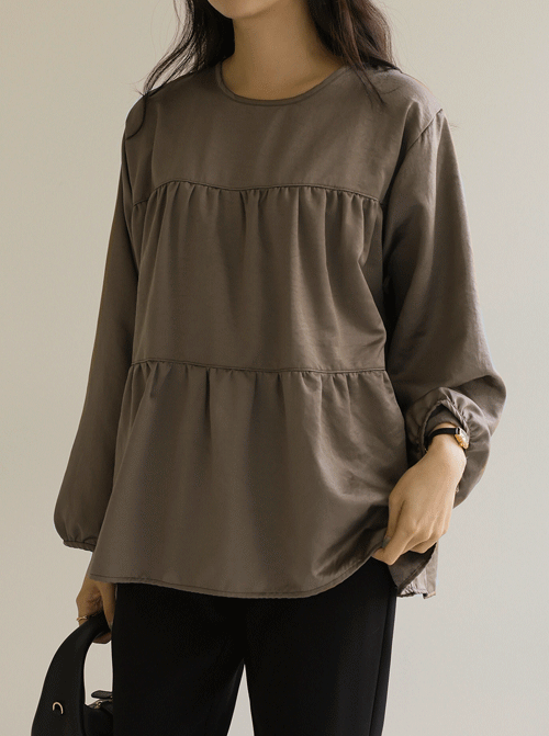 Ointment Shirring Blouse T11005