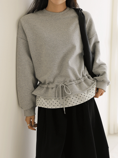 Cointe layered T-shirt T11008