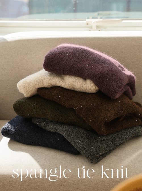 Ptheon Tie Wool Knit Z391