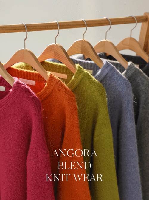 Behind Angora Knit Z395
