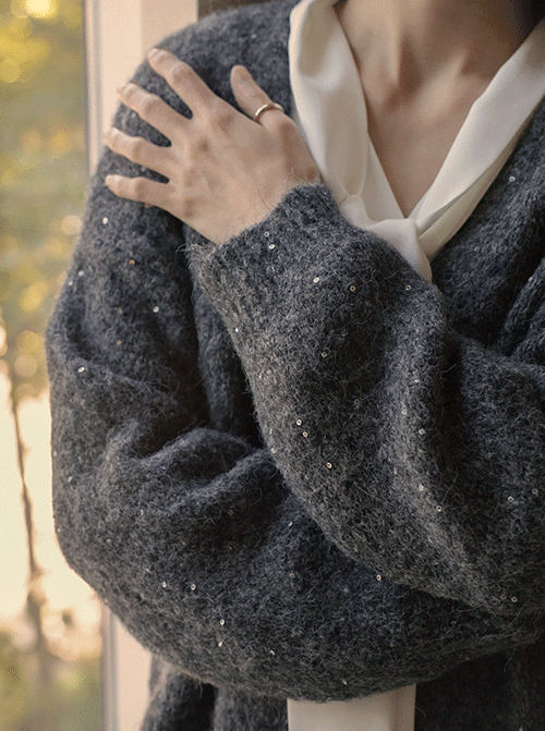 Curium Spangle Cardigan Z392