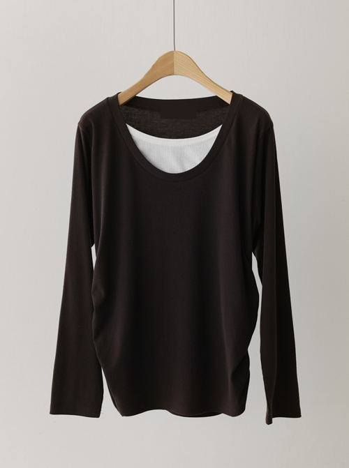 Spla layered T-shirt T11072