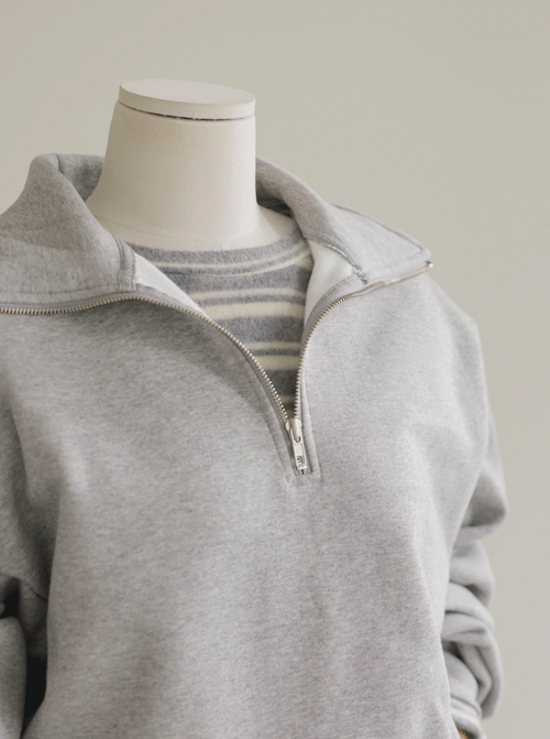 Prima Half Zip-Up Sweat Shirts T11086