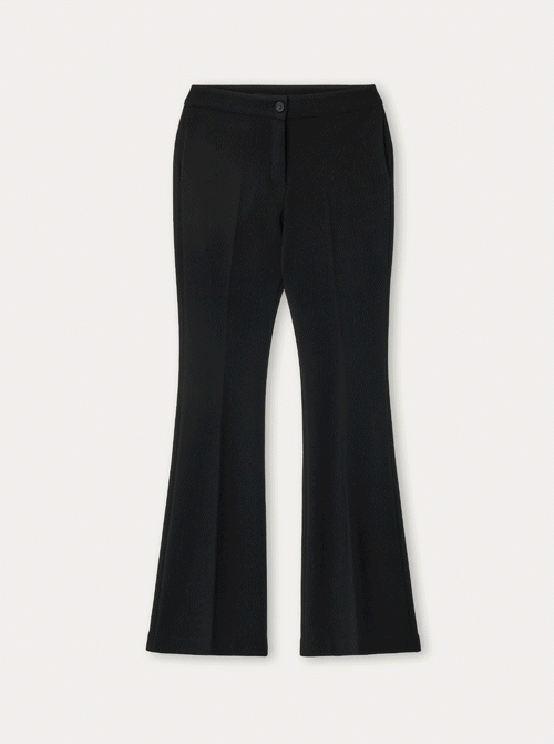 Soft Fur Bootcut Pants MM414