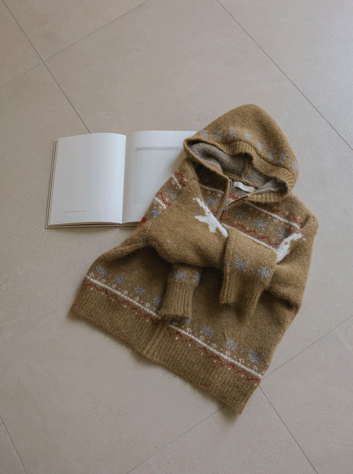 Cherpon Nordic Hoodies zip up Z410