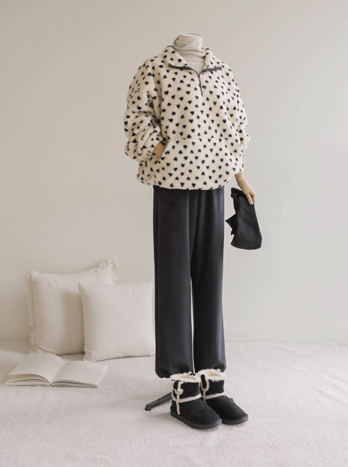 Jumor Fleece Half Zip-Up T11101