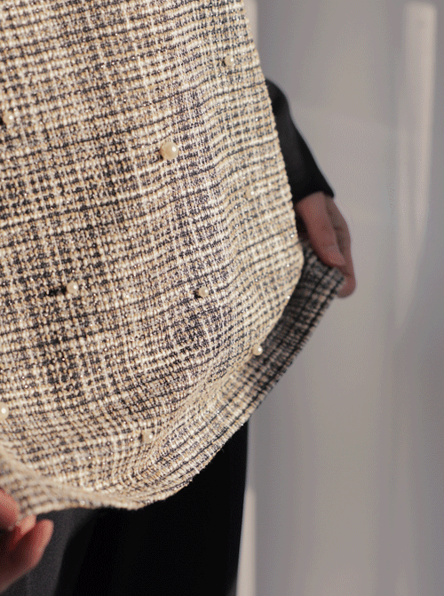 K-Bin pearl T-shirt T11134