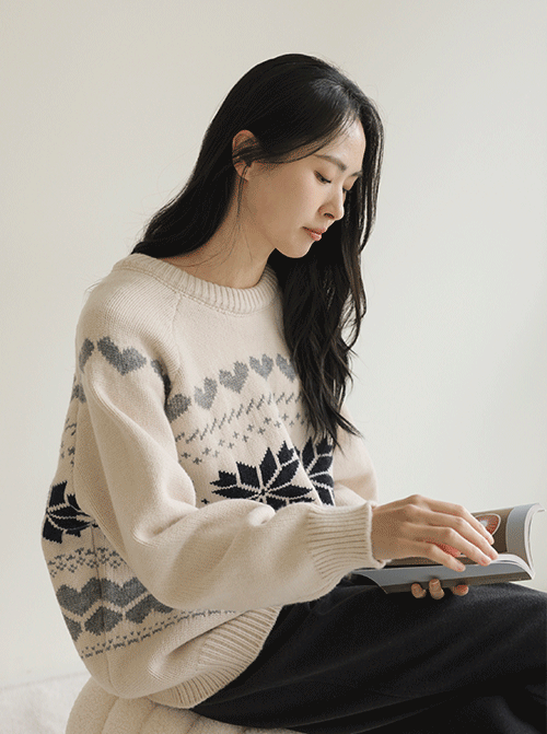 Aubrey Snow Knit K4171