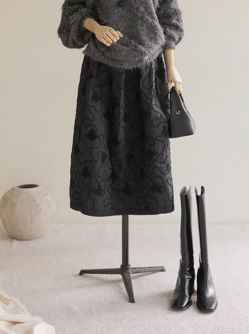 Philandi Embroidered Skirt SK2789