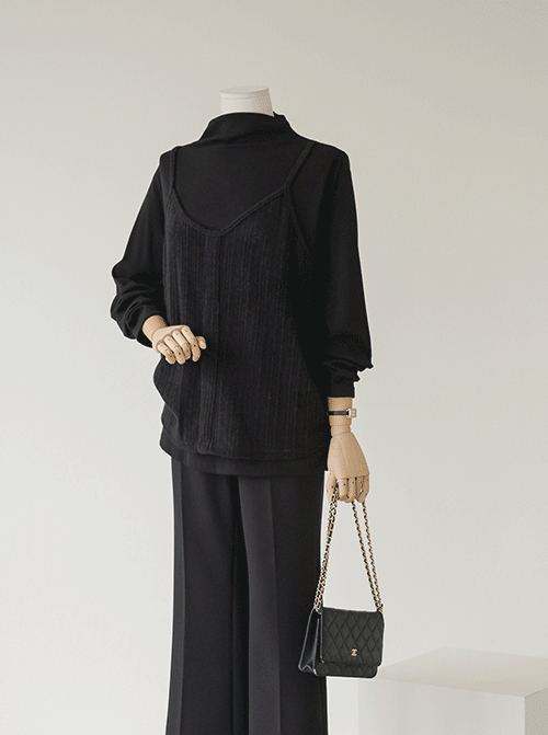 Brielle layered T-shirt T11174