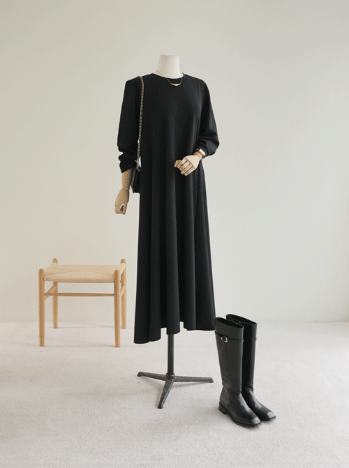 Goldine Flare Long Onepiece D7817