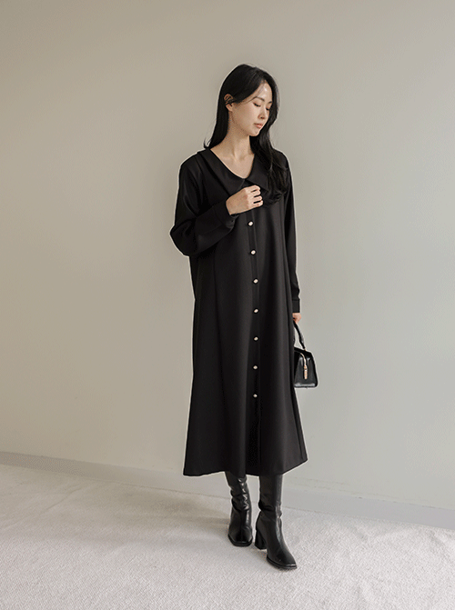 Flush Collar Onepiece D7822