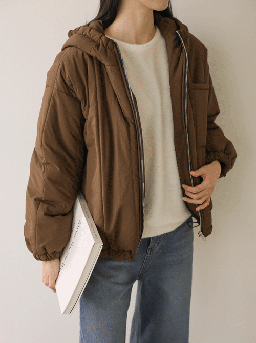 Gribbon Hood Padding jumper U6120