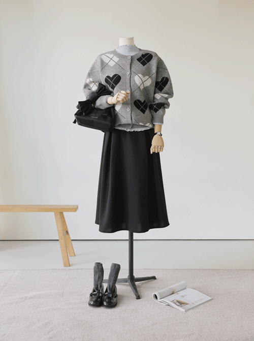 British Argyle Cardigan C2633