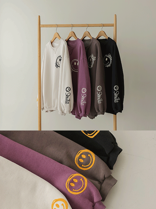 Herona Embroidery Sweatshirts T11335