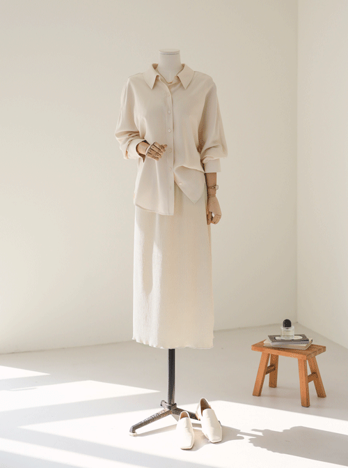 Zenith Wrinkle Rong Skirt SK2833