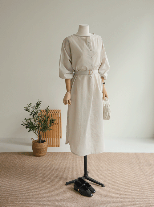 Tdenby Belted One Piece D7929